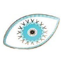 Ceramic Eye Jewellery Trinket Tray