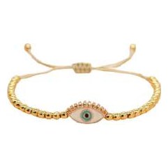 Evil Eye Beaded Bracelet