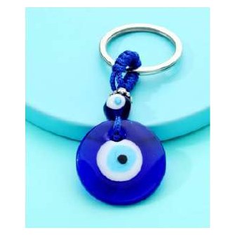 Evil Eye Charm Keychain